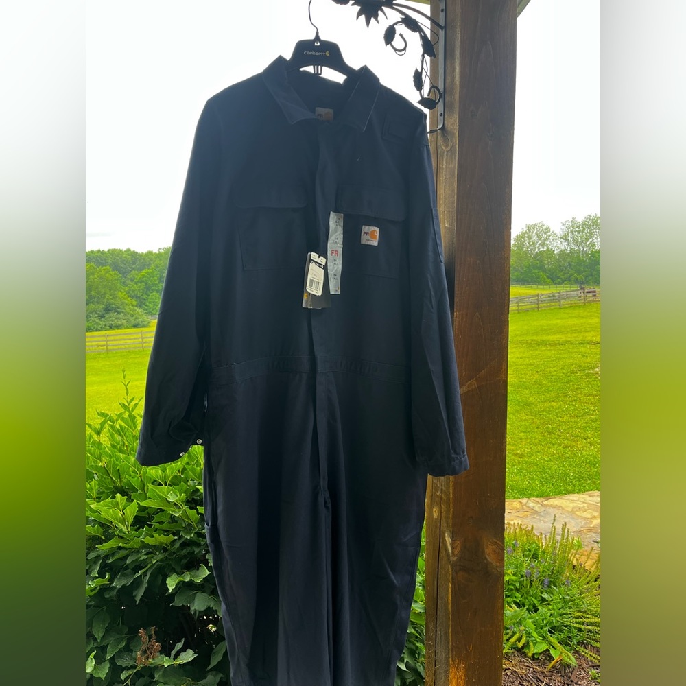 Carhartt flame resistant coveralls originally $109.99.